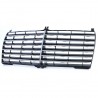 Calandre noir et chrome adaptable sur Mercedes Classe E W124  C124 S124 85-93
