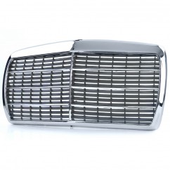 Calandre noir et chrome adaptable sur Mercedes Classe E W123 75-85