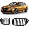2x Grilles de calandre noire brillant adaptable sur BMW Série 6 G32 Gran Turismo (17-20) M Performance