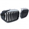 2x Grilles de calandre noire brillant adaptable sur BMW Série 6 G32 Gran Turismo (17-20) M Performance