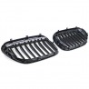 2x Grilles de calandre noire brillant adaptable sur BMW Série 6 G32 Gran Turismo (17-20) M Performance