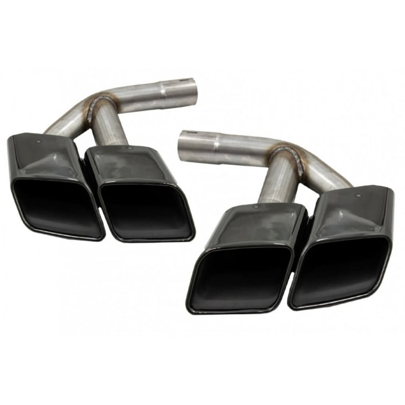 2x Embouts d'échappements adaptables sur Audi Q7 15-19