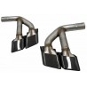 2x Embouts d'échappements Audi Q7 15-19