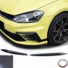 2x Rajouts d'ailes carbone adaptables sur VW Golf 7 5G (13-21)