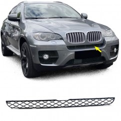 Grille de pare choc avant noir adaptable sur BMW X6 E71 (06-14)