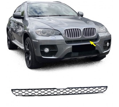 Grille de pare choc avant noir adaptable sur BMW X6 E71 (06-14)