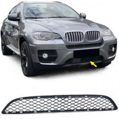 Grille de pare choc avant noir adaptable sur BMW X6 E71 (06-14)