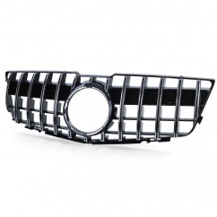 Calandre noir brillant et chrome adaptable sur Mercedes Classe GLK X204 08-12