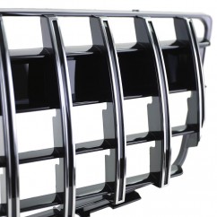 Calandre noir brillant et chrome adaptable sur Mercedes Classe GLK X204 08-12