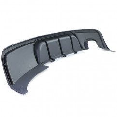Diffuseur noir brillant adaptable sur BMW série 1 E82 E88 (07-13)