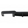 Diffuseur noir brillant double sortie adaptable sur BMW série 5 F10 F11 Pack M (11-17)