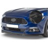 Rajout de pare-choc avant carbone adaptable sur Ford Mustang VI 14-17