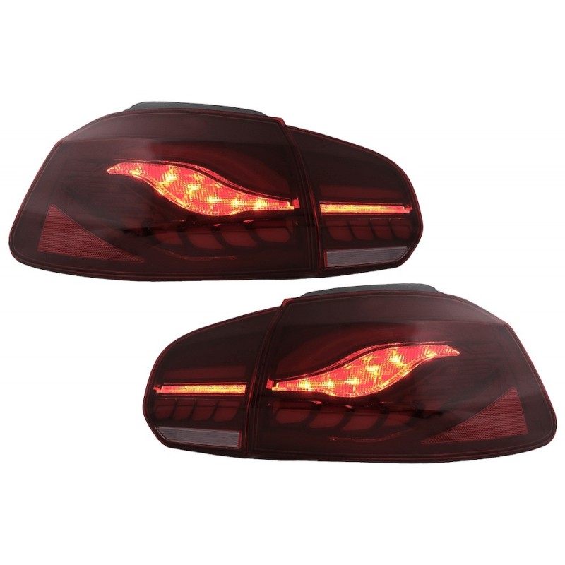 2x Feux LED adaptables sur Golf 6 VI clignotants dynamiques Full LED 08-13