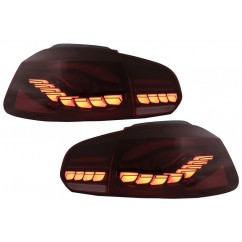 2x Feux LED adaptables sur Golf 6 VI clignotants dynamiques Full LED 08-13