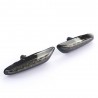 2x Clignotants ailes noir fumé adaptables sur BMW Série 1 E81 E82 E87 E88 (04-12)