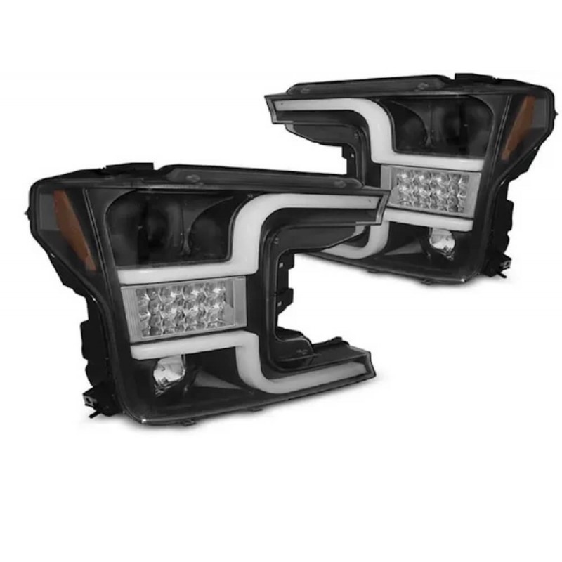 2x Phares avants adaptables sur Ford F150 MK13 17-20