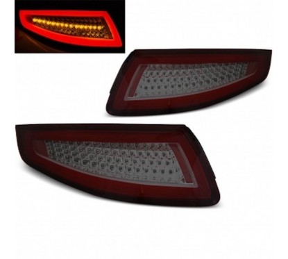 2x Feux arrières LED adaptables sur Porsche Carrera 911 997 (04-09)