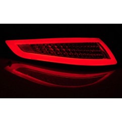 2x Feux arrières rouge LED adaptables sur Porsche Carrera 911 997 (04-09)