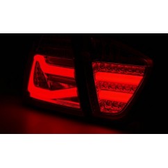 2x Feux arrières noir fumé adaptables sur BMW Série 3 E90 (05-08)