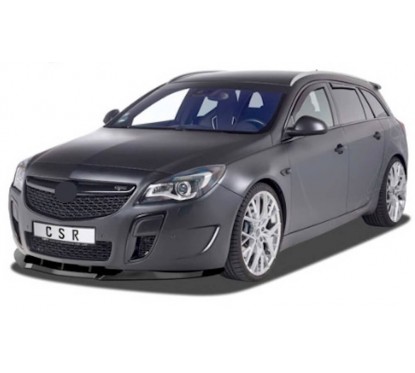 Rajout de pare-choc avant noir brillant adaptable sur Opel Insignia 09-17