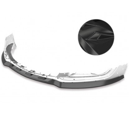 Rajout de pare-choc avant carbone adaptable sur Opel Insignia 13-17