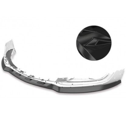 Rajout de pare-choc avant noir brillant adaptable sur Opel Insignia 13-17