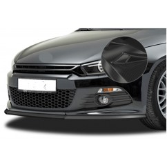Rajout de pare-choc avant carbone adaptable sur VW Sirocco 3 08-14