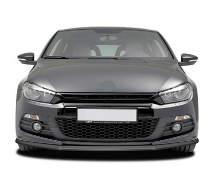 Rajout de pare-choc avant carbone adaptable sur VW Sirocco 3 08-14