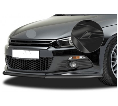 Rajout de pare-choc avant carbone adaptable sur VW Sirocco 3 08-14