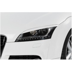 Sourcils phares avants adaptables sur Audi TT 8J 06+