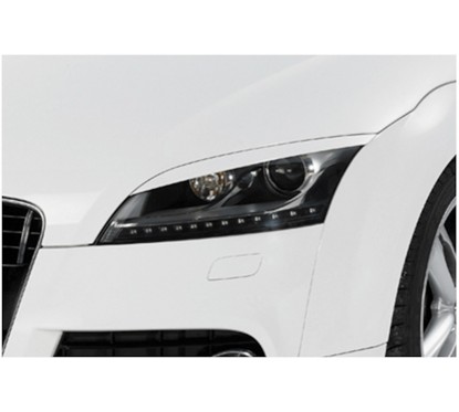 Sourcils phares avants adaptables sur Audi TT 8J 06+