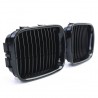2x Grilles de calandre noir brillant adaptables sur BMW Série 3 E36 91-96