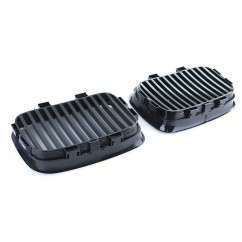 2x Grilles de calandre noir brillant adaptables sur BMW Série 3 E36 91-96