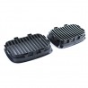 2x Grilles de calandre noir brillant adaptables sur BMW Série 3 E36 91-96
