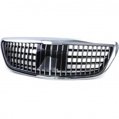 Calandre chrome et noir brillant adaptable sur Mercedes Classe S W222 13-20