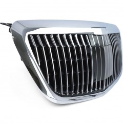 Calandre chrome et noir brillant adaptable sur Mercedes Classe S W222 13-20