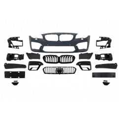 Pare-choc avant Look  M5 adaptable sur BMW Série 5 F10 F11 11-17