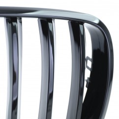 2x Grilles de calandre noir brillant adaptables sur BMW X5 X6