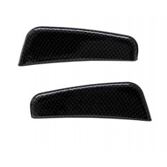 Inserts de pare choc carbone adaptable sur Mercedes Classe A W176 12-15 (Avec Pack AMG)