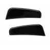 Inserts de pare choc carbone adaptable sur Mercedes Classe A W176 12-15 (Avec Pack AMG)