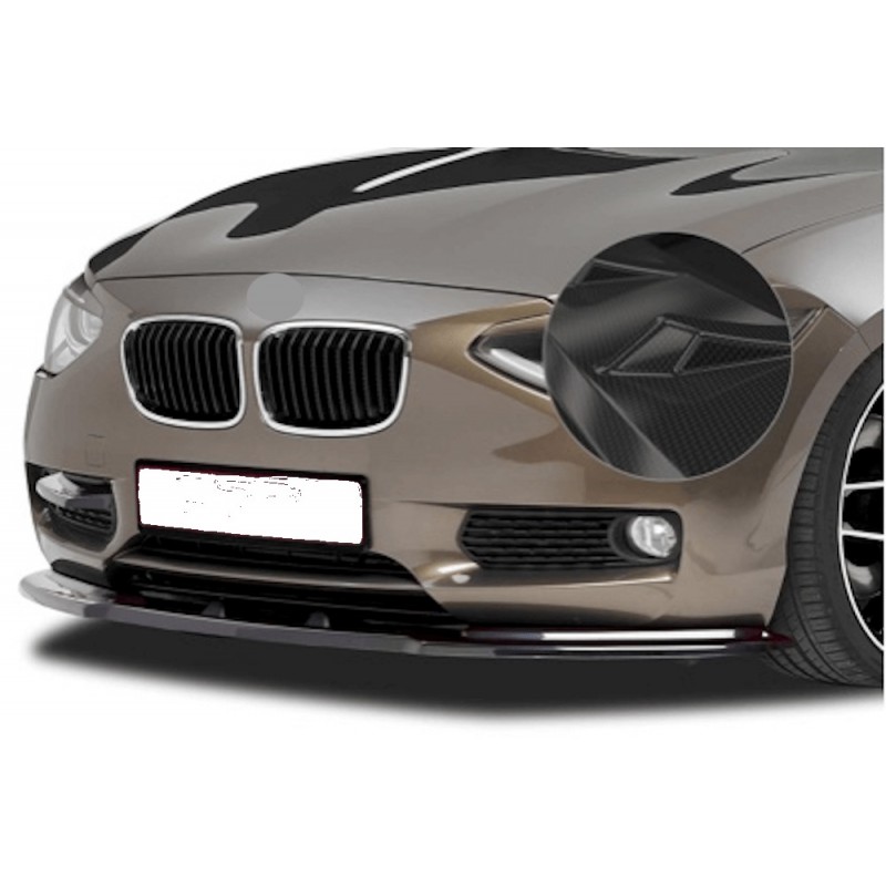 Rajout de pare-choc avant carbone adaptable sur BMW Série 1 F20 F21 11-15