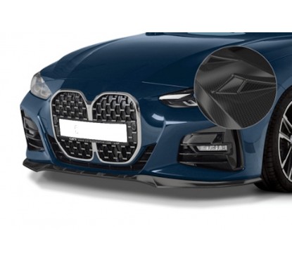 Rajout de pare-choc avant carbone adaptable sur BMW Série 4 G22 G23 20+