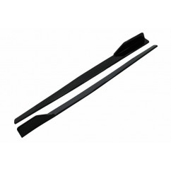 2x Bas de caisse noir brillant adaptables sur Toyota Corolla XII 19+