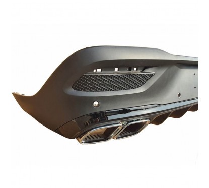 Diffuseur + sorties d'échappements chromés Mercedes GLE C167 (20+)