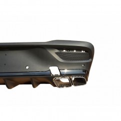 Diffuseur + sorties d'échappements chromés Mercedes GLE C167 20+