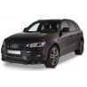 Rajout de pare-choc avant noir brillant adaptable sur Audi SQ5 (12-17)
