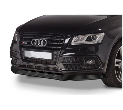 Rajout de pare-choc avant noir brillant adaptable sur Audi SQ5 (12-17)
