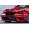 Rajout de pare-choc avant noir brillant adaptable sur BMW M2 Competition F87 (18+)