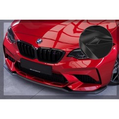 Rajout de pare-choc avant noir brillant adaptable sur BMW M2 Competition F87 (18+)