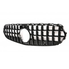 Grille de calandre Noir Brillant Mercedes Classe C W206 Panamericana (21+) Sans Pack AMG